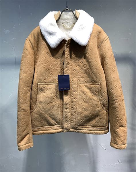 louis vuitton shearling jacket.